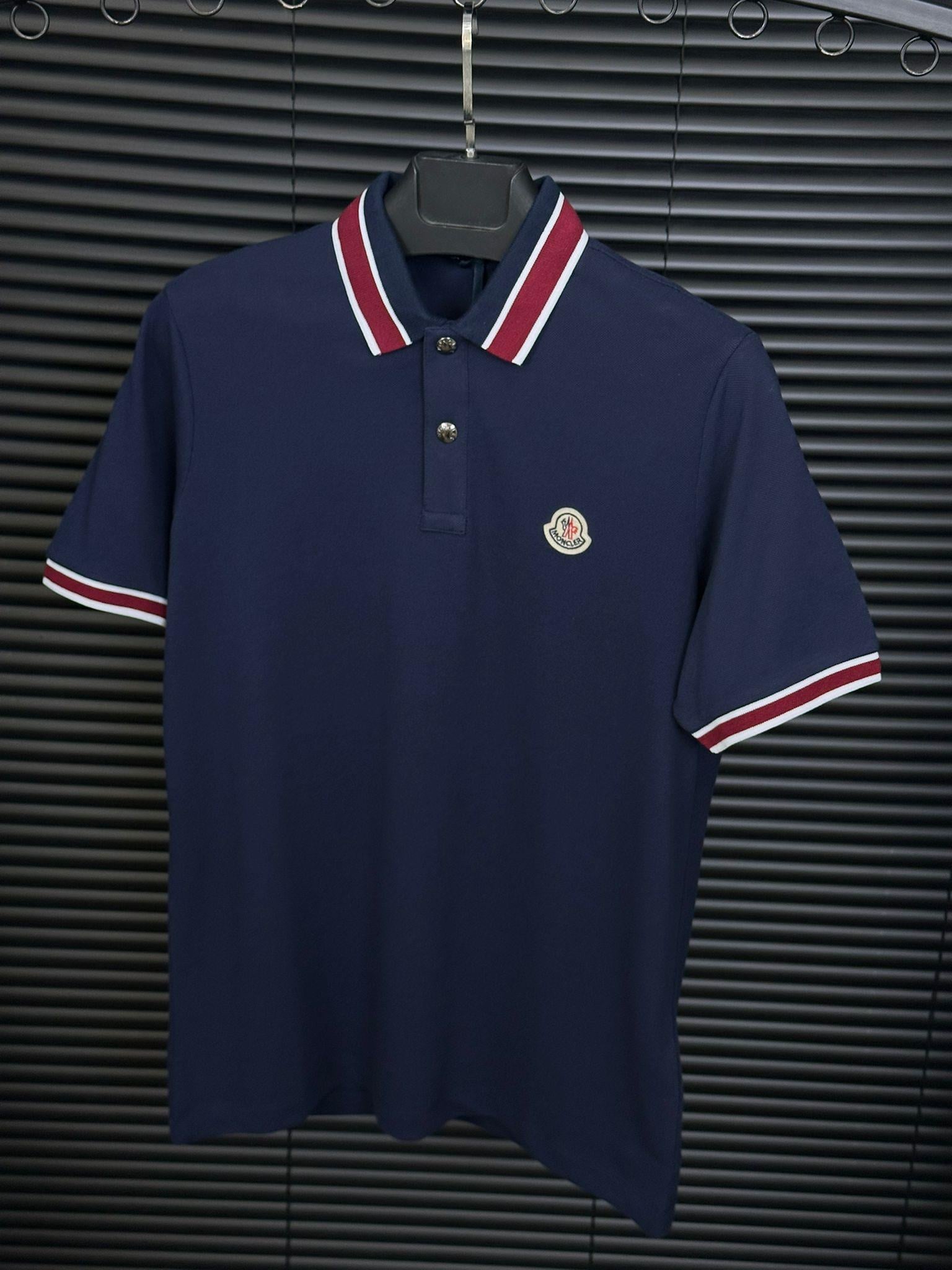 Nakış Logolu Pike Kumaş Polo Yaka  T-shirt