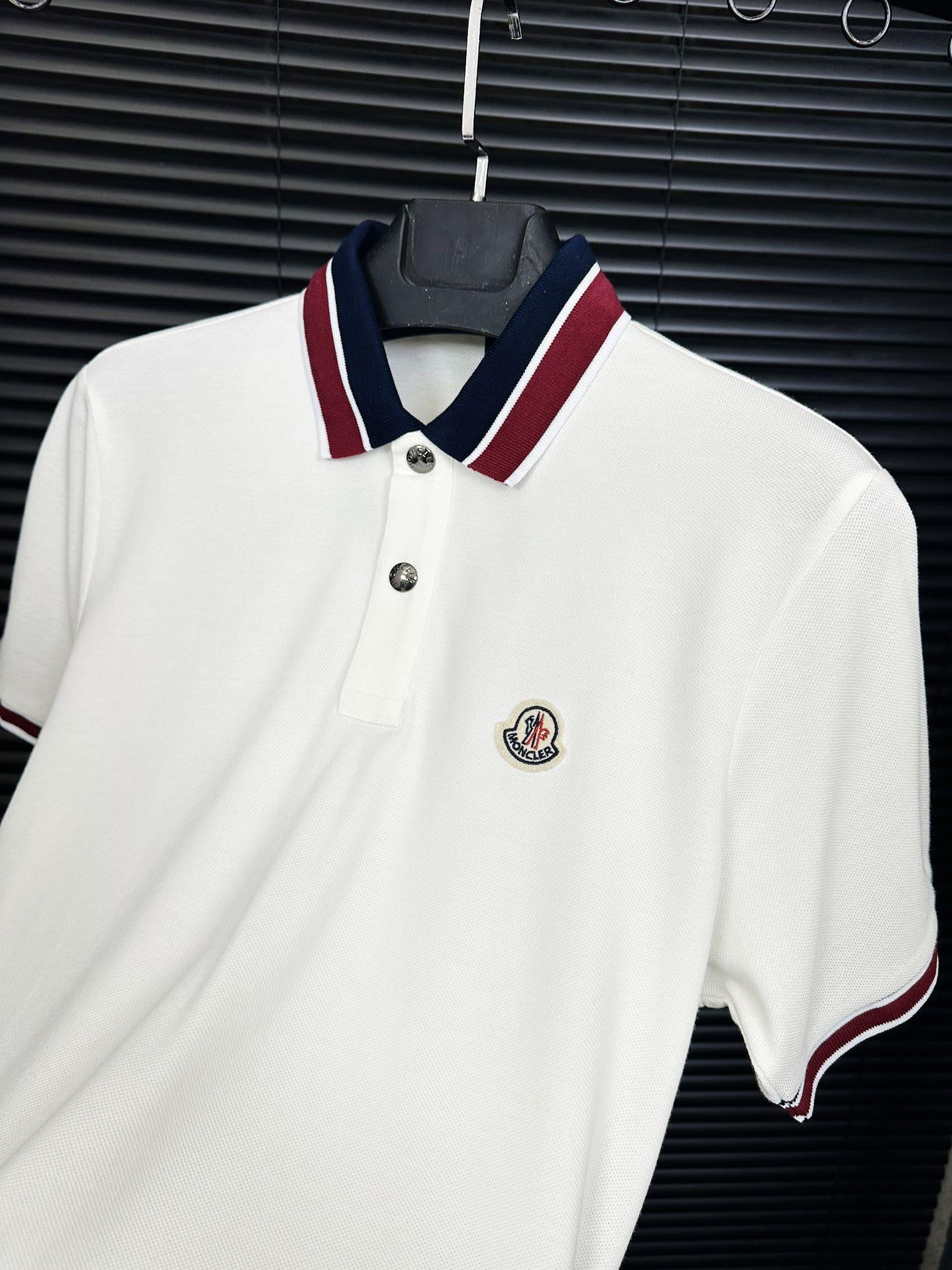Nakış Logolu Pike Kumaş Polo Yaka  T-shirt