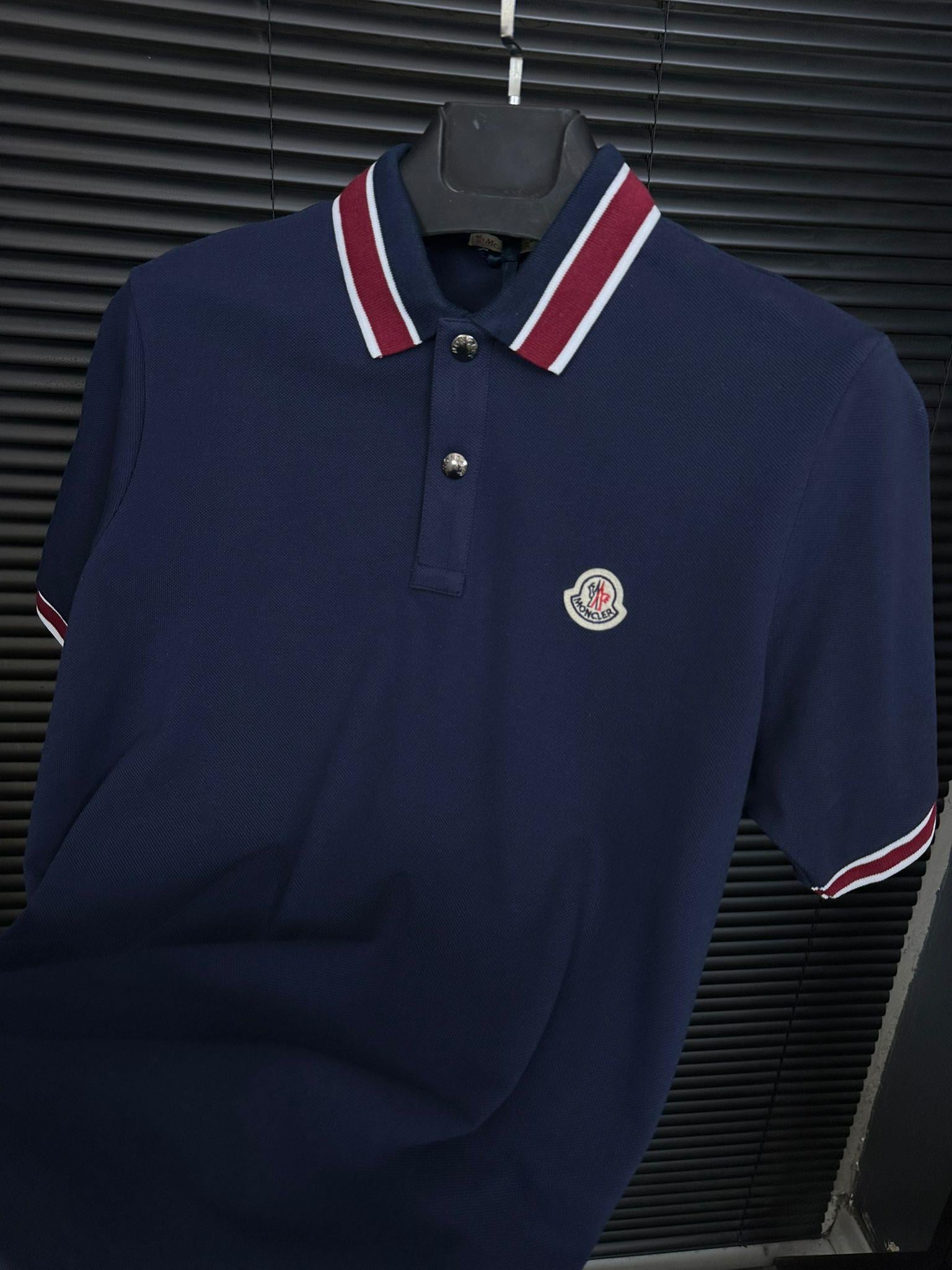 Nakış Logolu Pike Kumaş Polo Yaka  T-shirt
