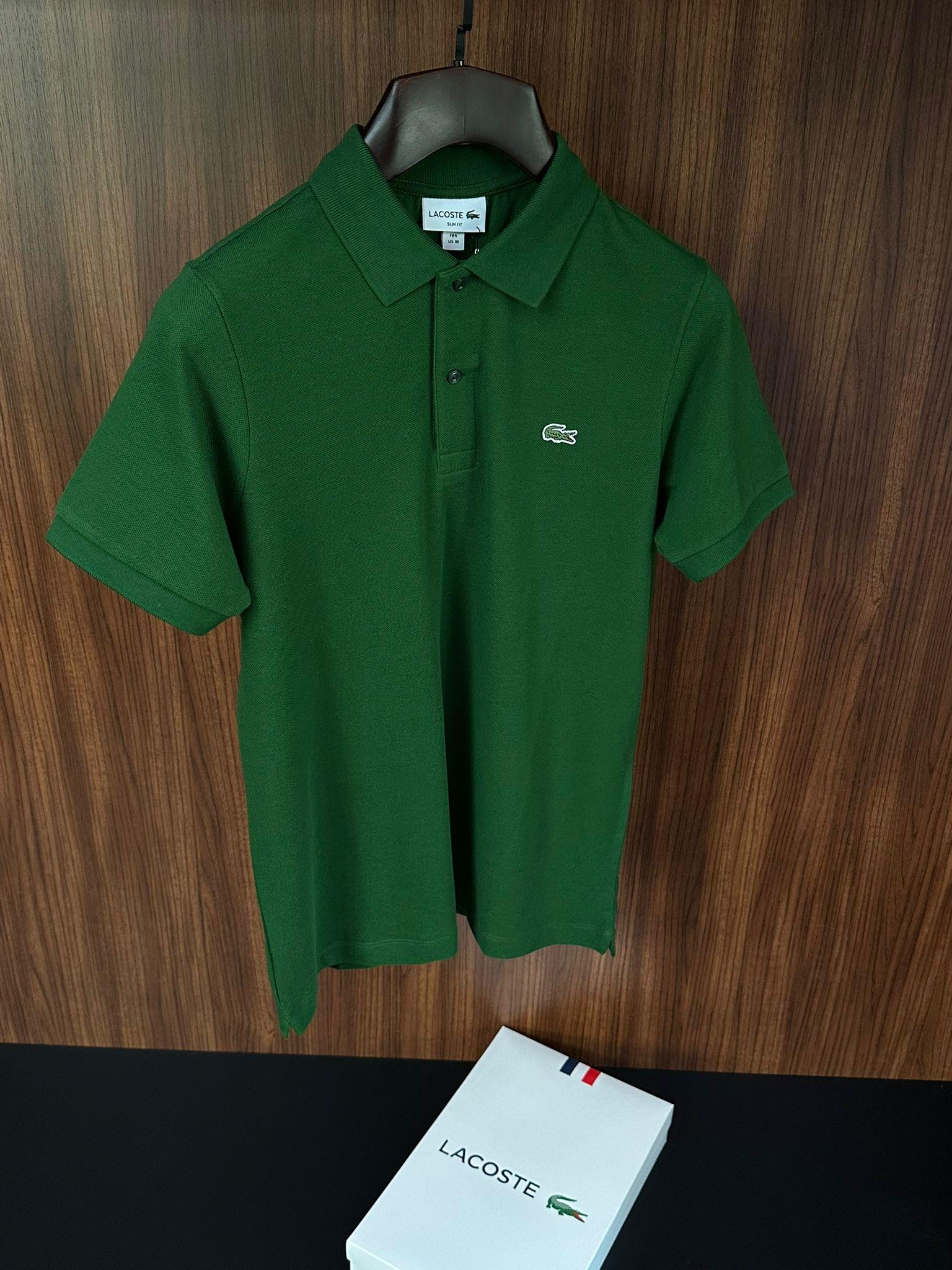 Nakış Logolu Pike Kumaş Yakalı T-Shirt