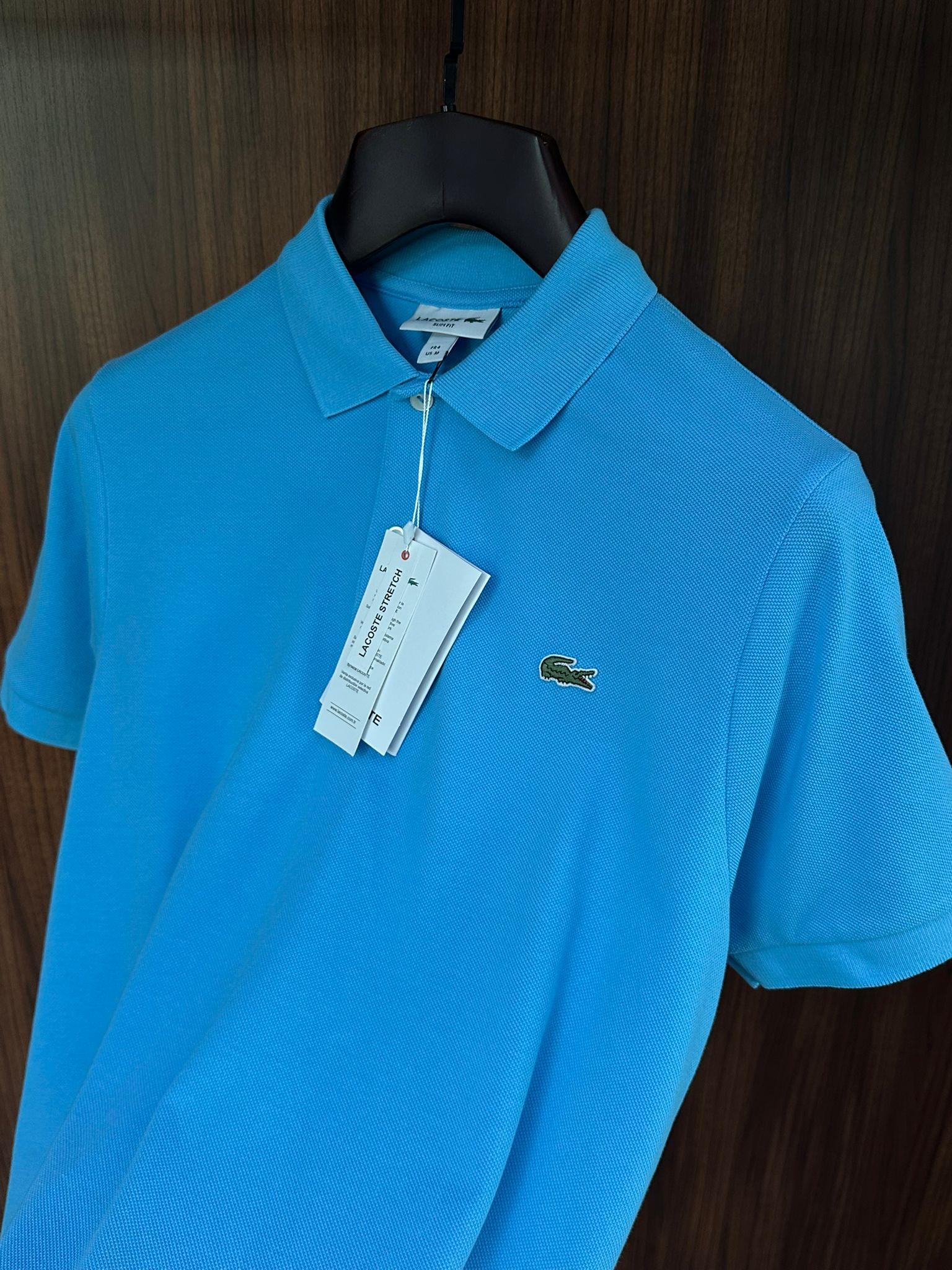 Nakış Logolu Pike Kumaş Yakalı T-Shirt