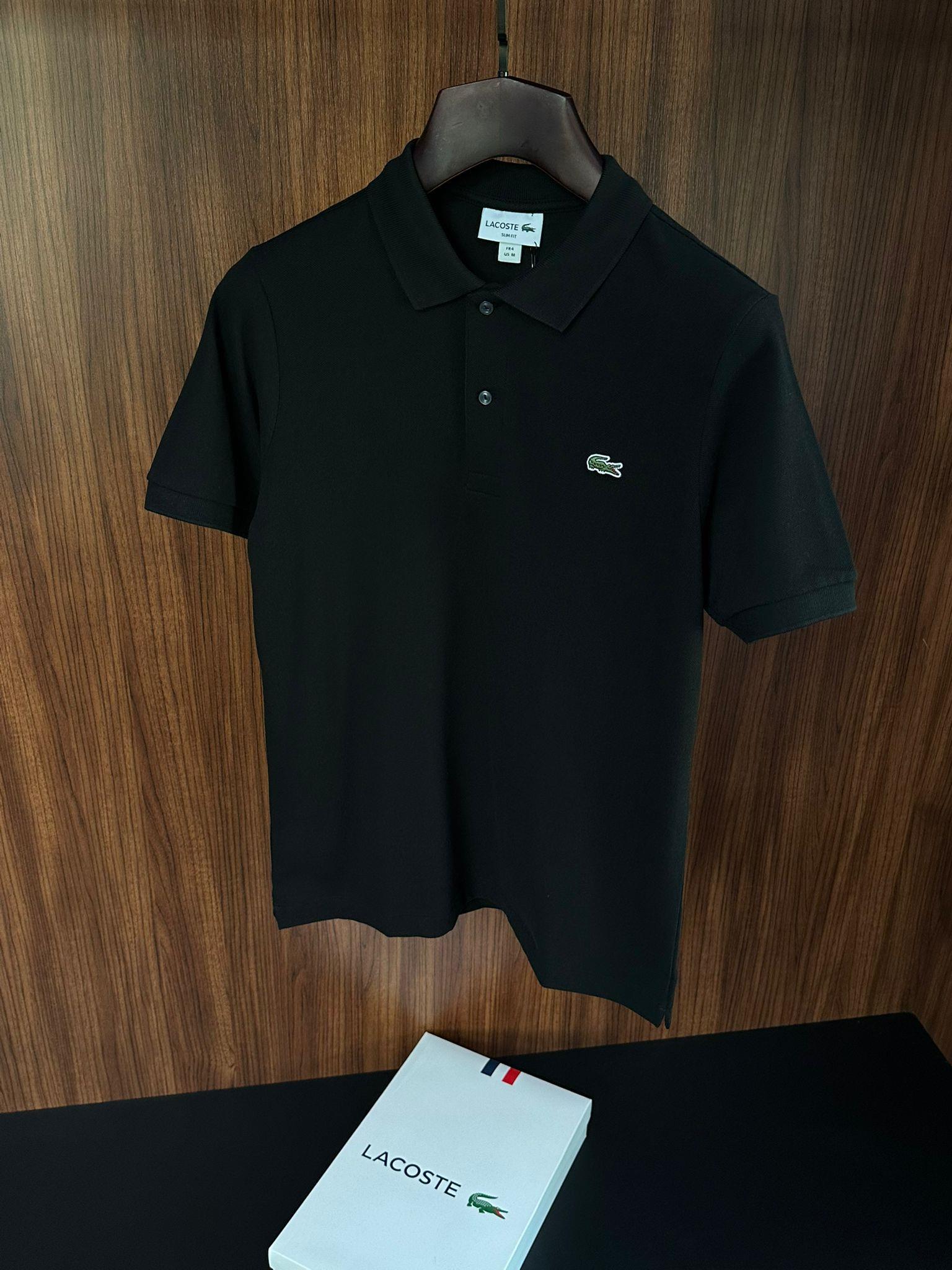 Nakış Logolu Pike Kumaş Yakalı T-Shirt