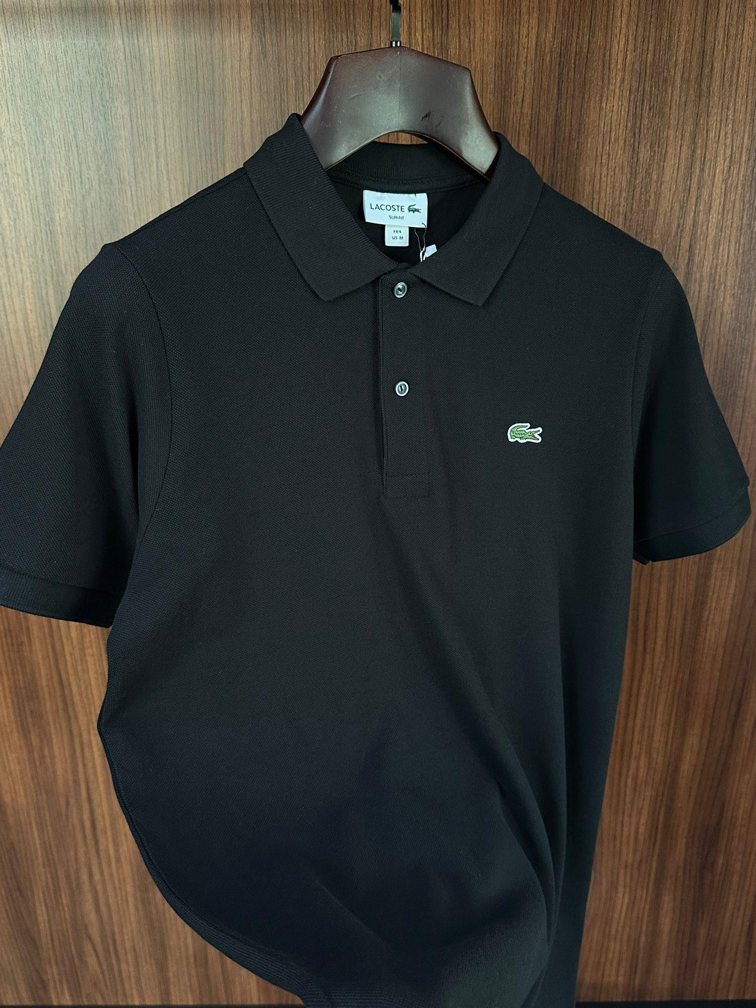 Nakış Logolu Pike Kumaş Yakalı T-Shirt