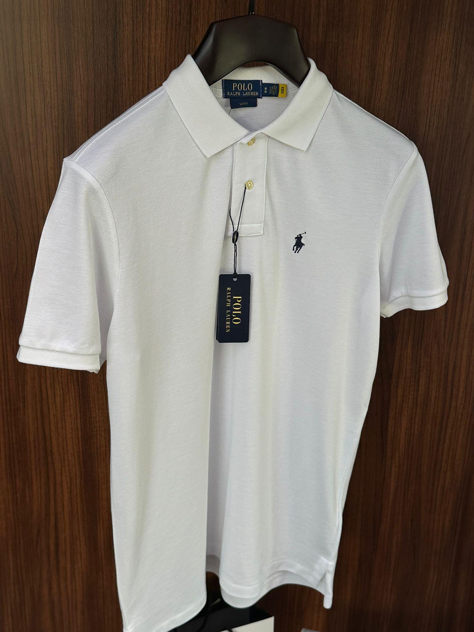 Nakış Logolu Yakalı T-Shirt