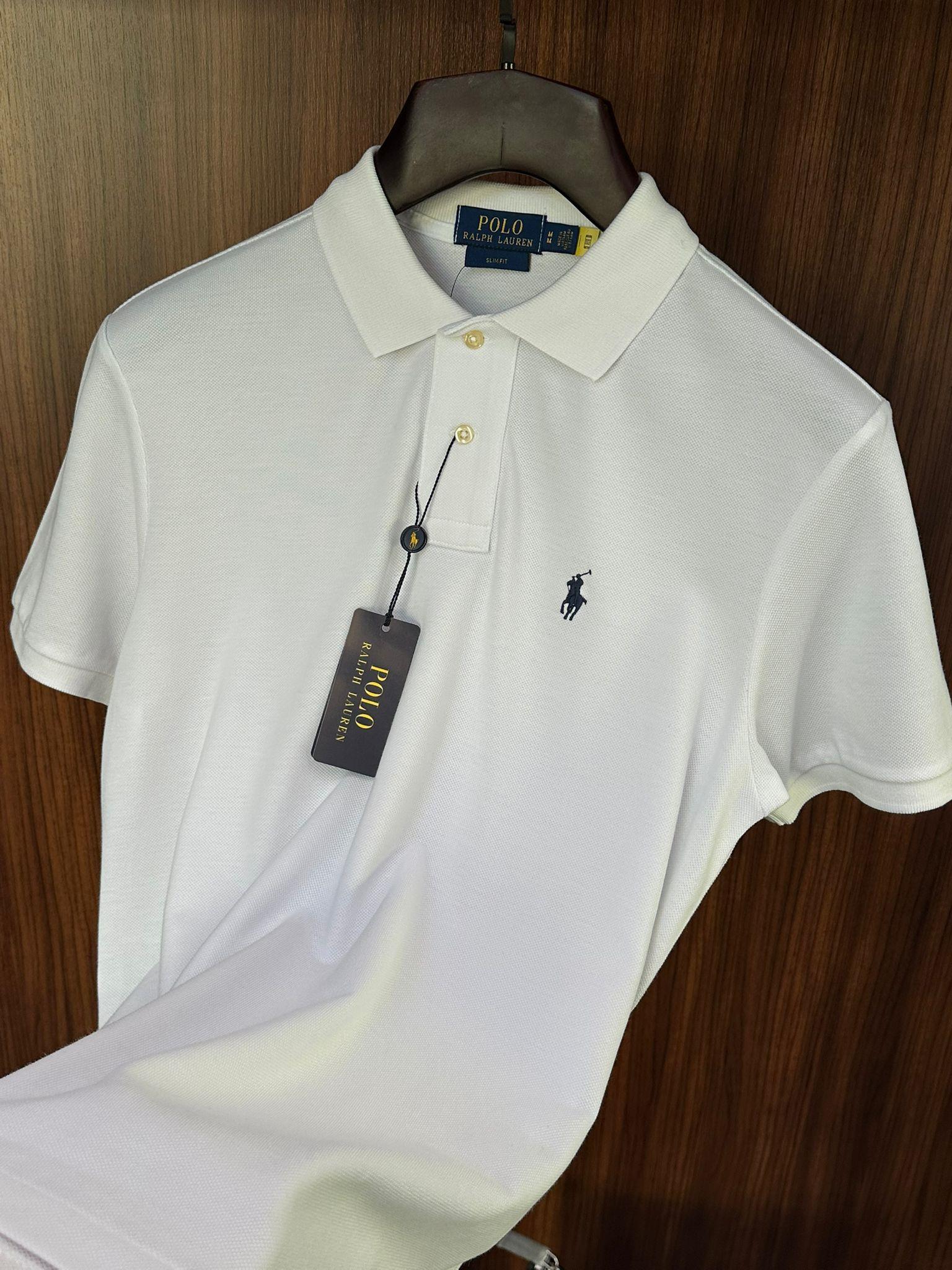 Nakış Logolu Yakalı T-Shirt