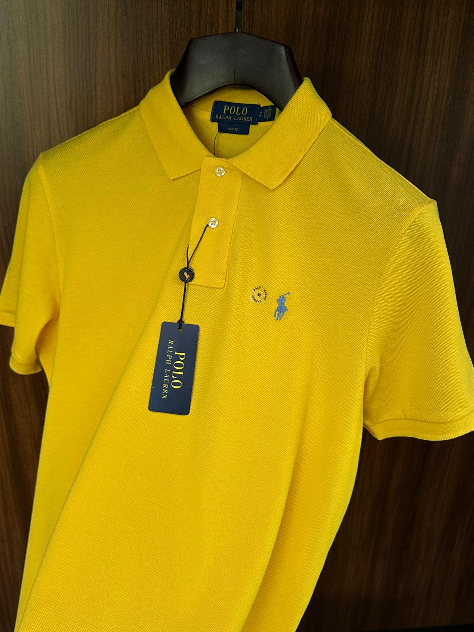 Nakış Logolu Yakalı T-Shirt