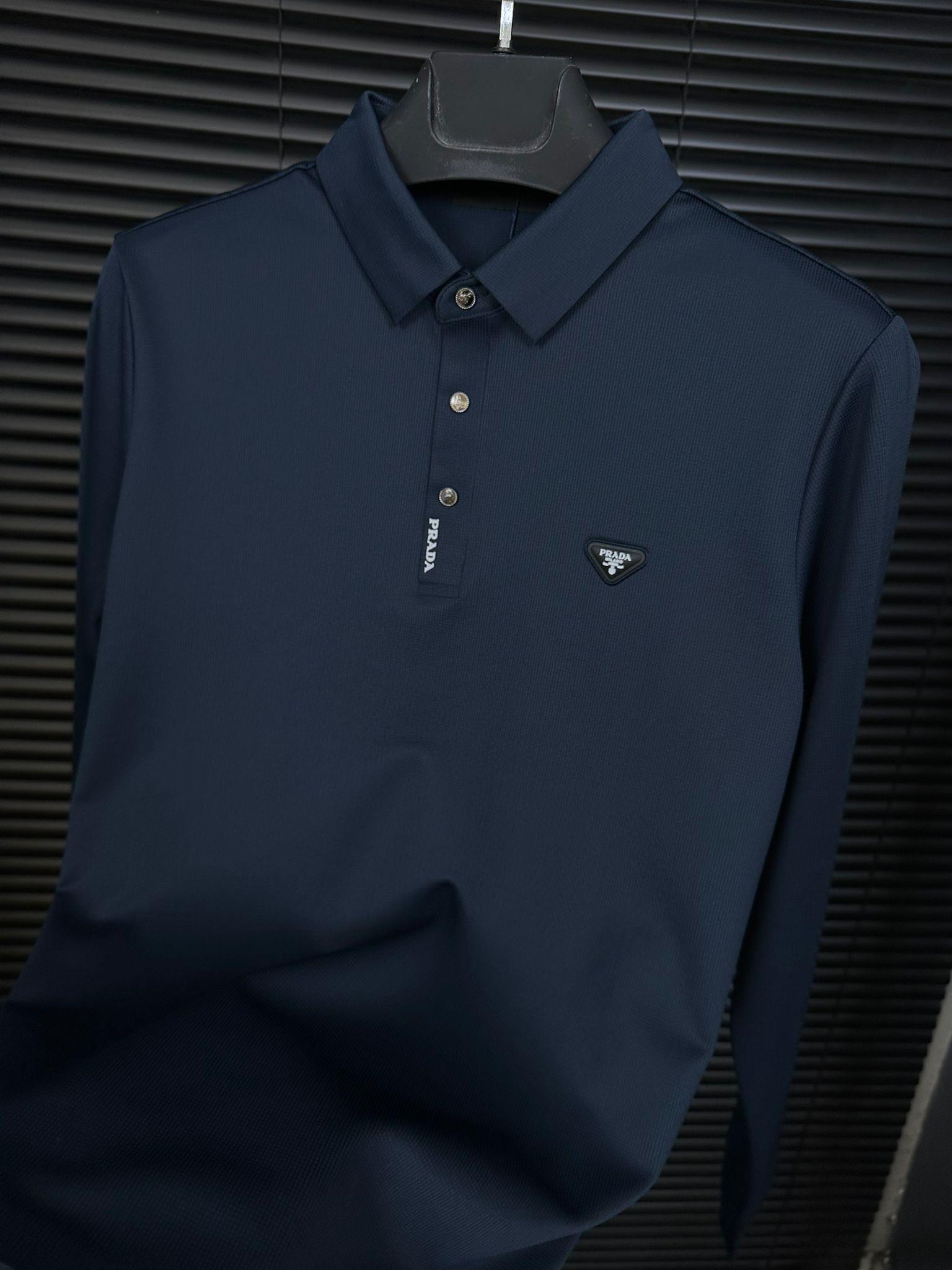 Polyamid Kumaş Kabartma Logolu Yakalı Sweatshirt