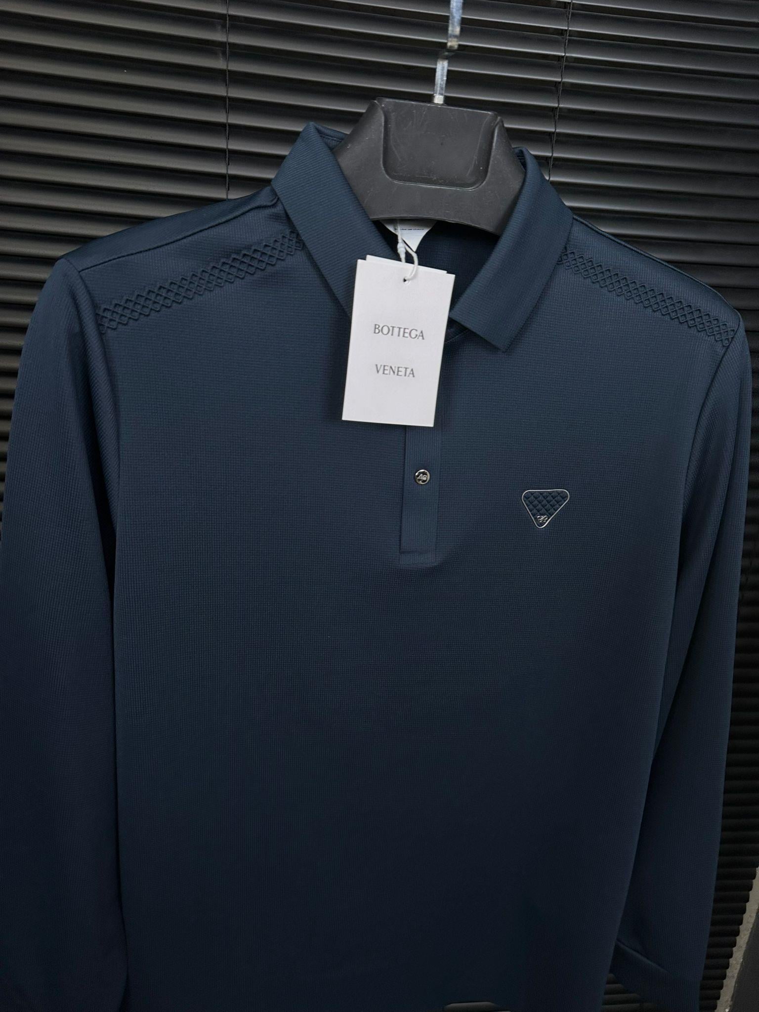 Polyamid Kumaş Polo Yaka Sweatshirt