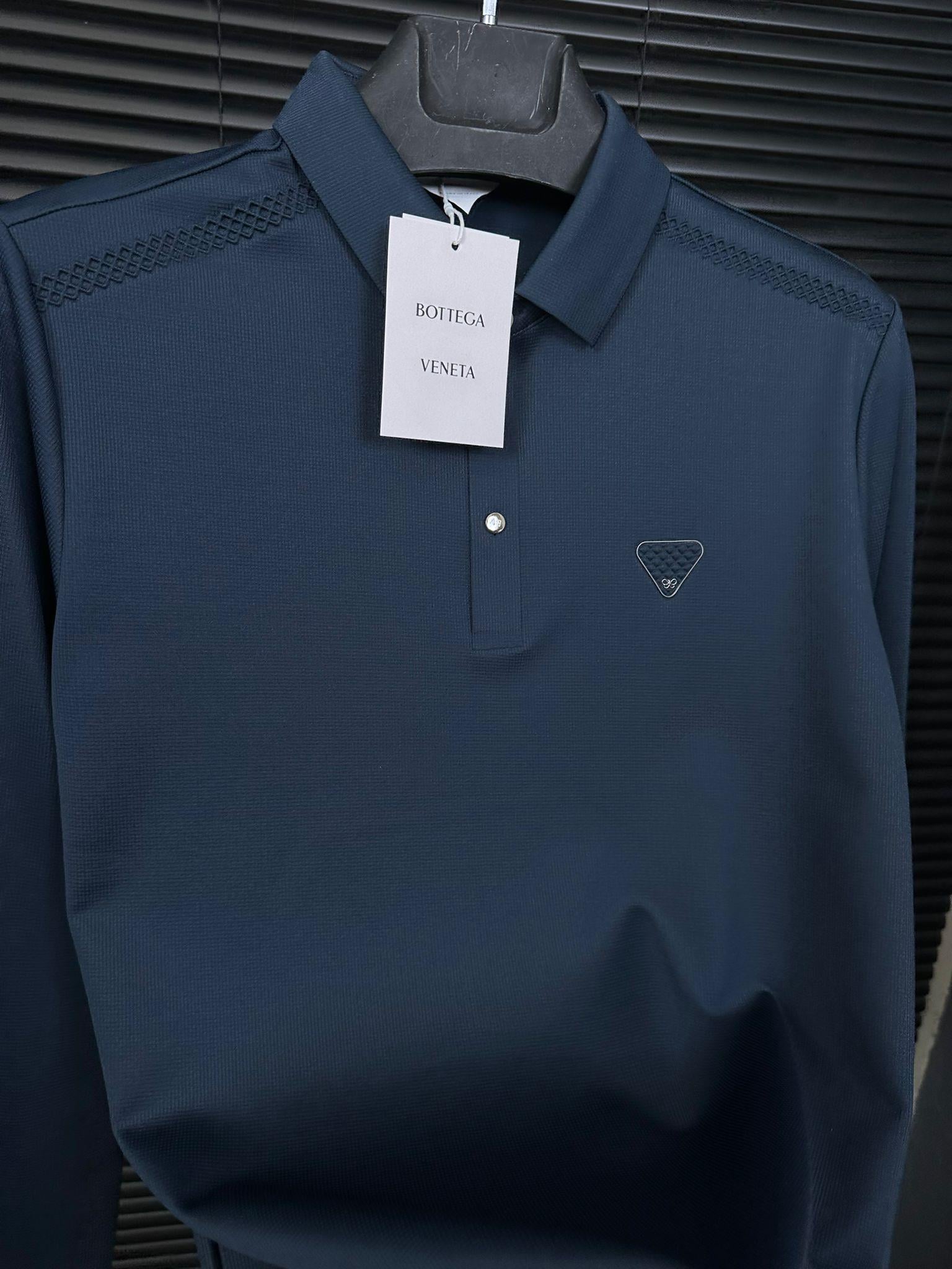 Polyamid Kumaş Polo Yaka Sweatshirt