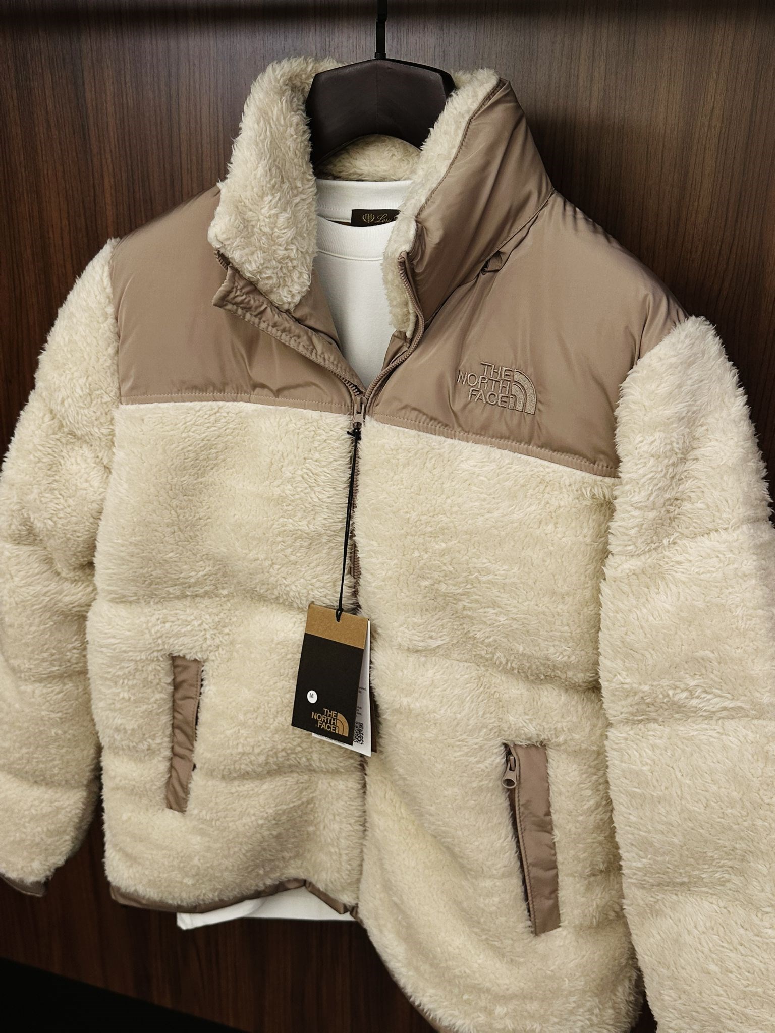 Nakış Logolu Gizli Kapşonlu Astarlı Polar Mont