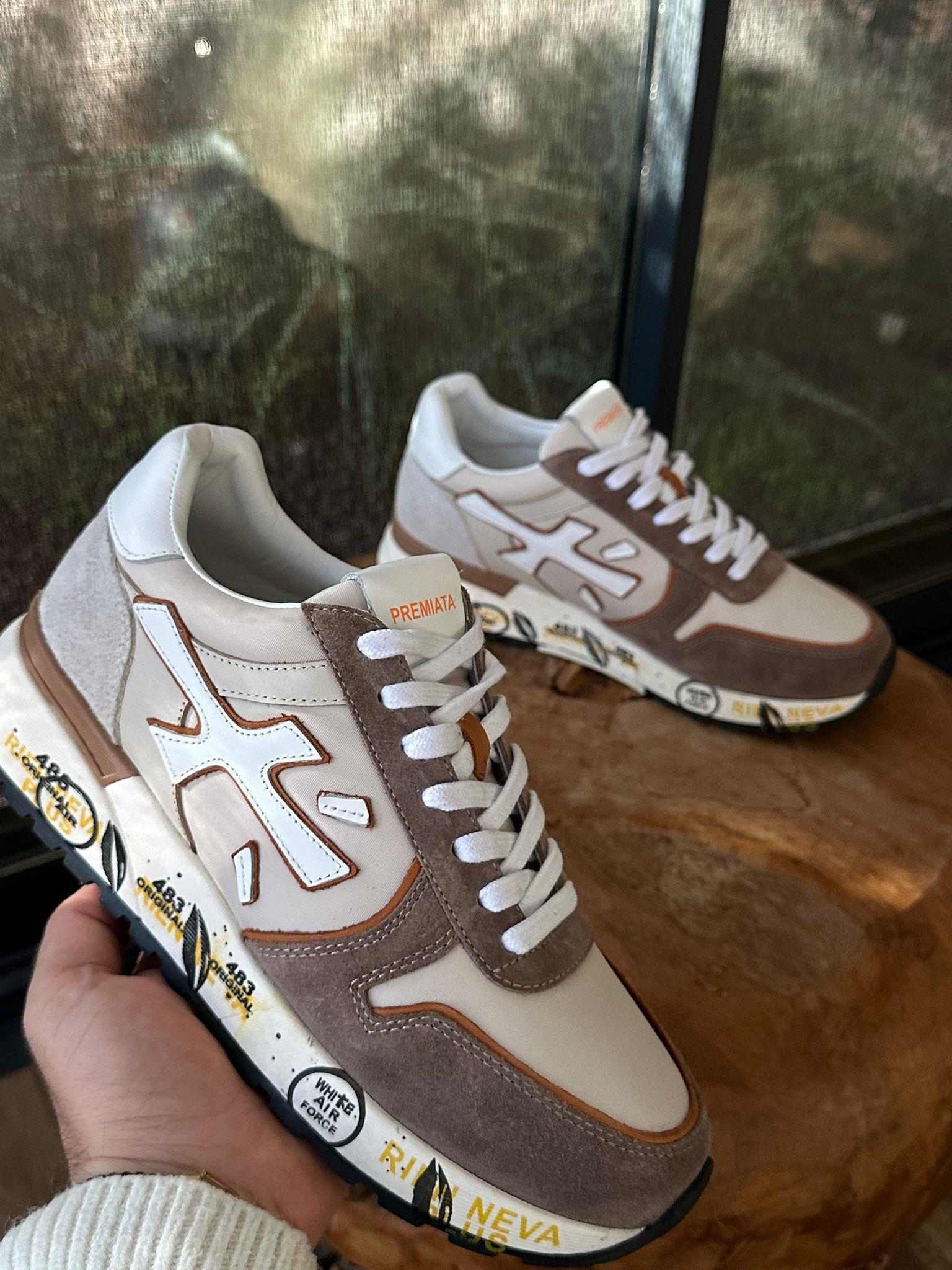 %100 Deri Saten Erkek Sneaker