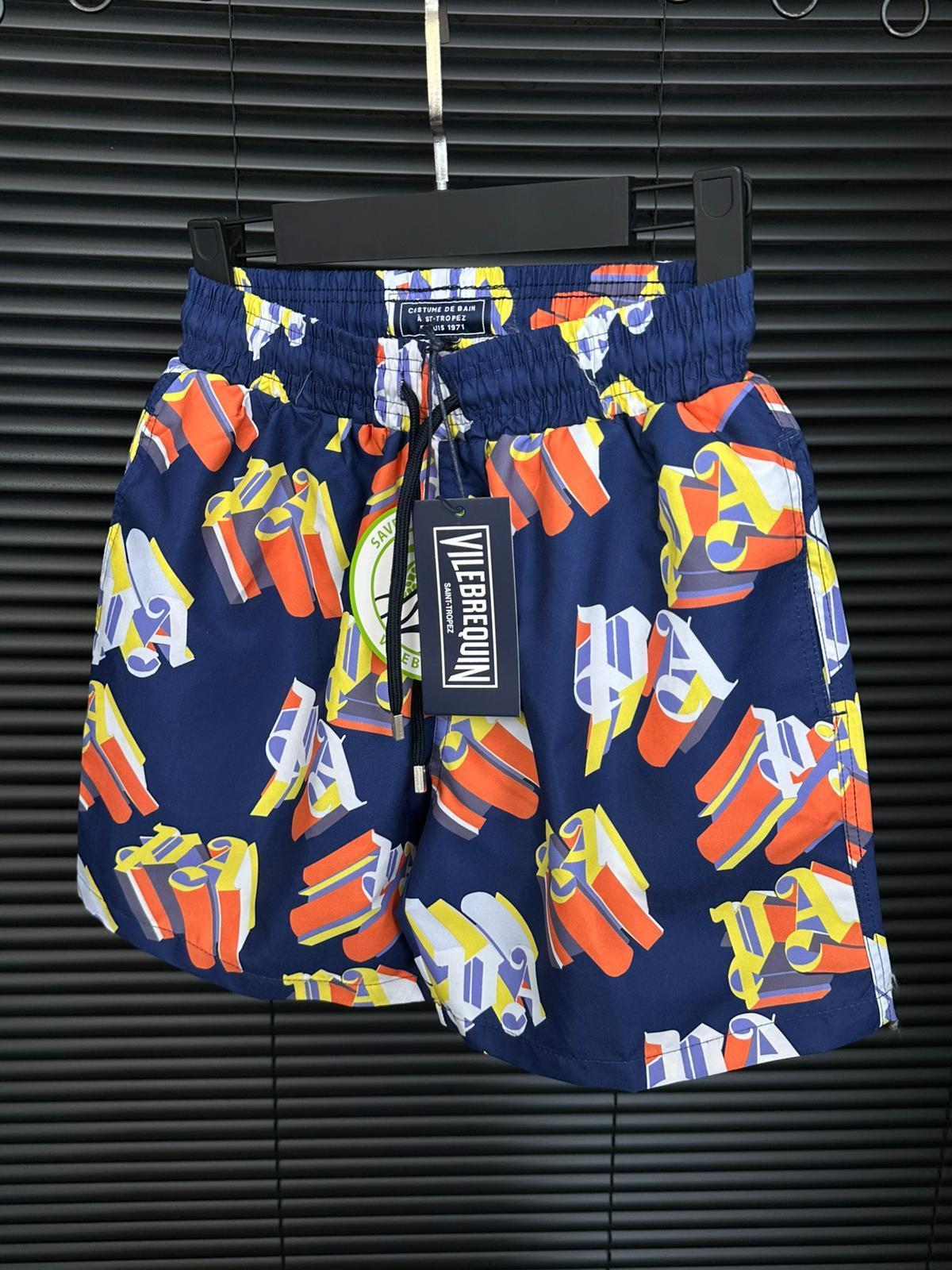 Summer Desenli Şort Mayo