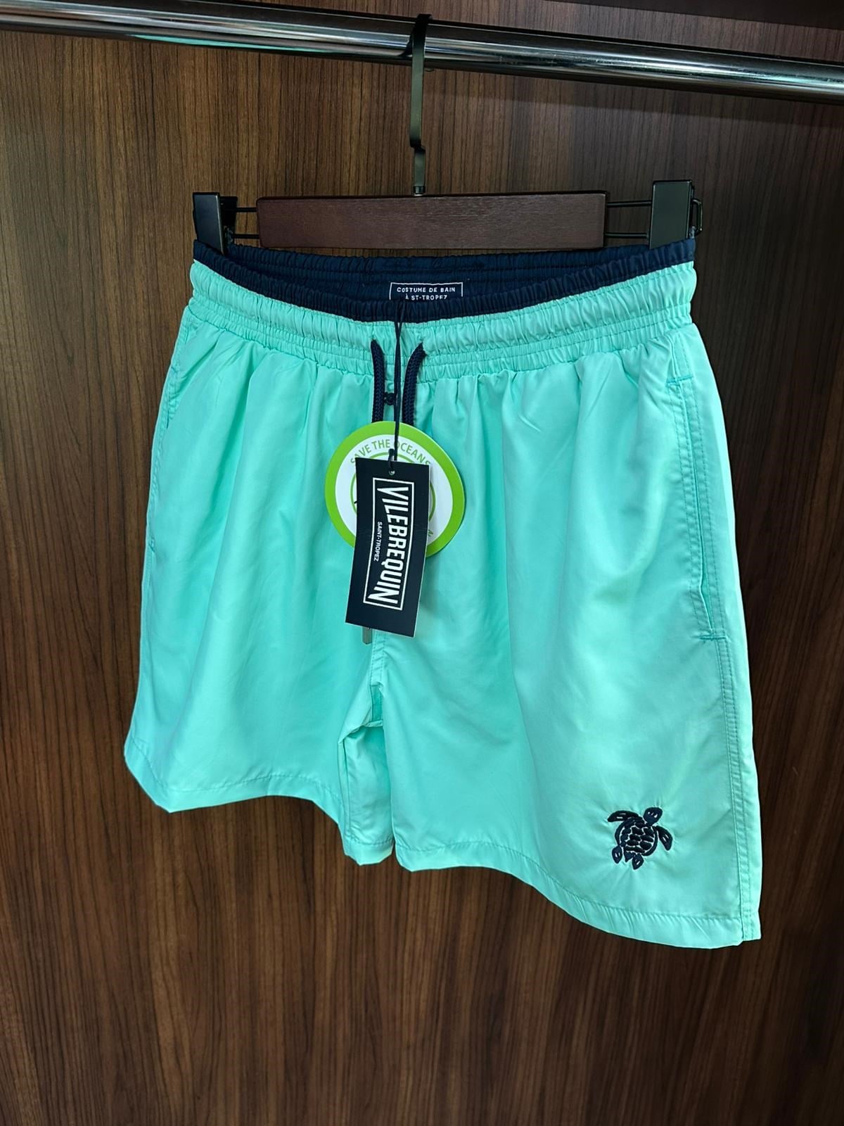 Water Reactive Ronde des Tortues Şort Mayo