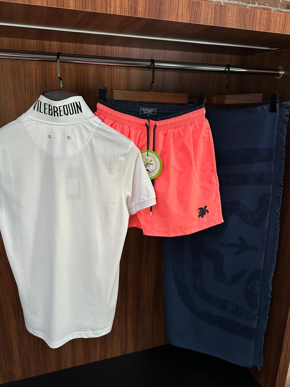 Water Reactive Ronde des Tortues Şort Mayo