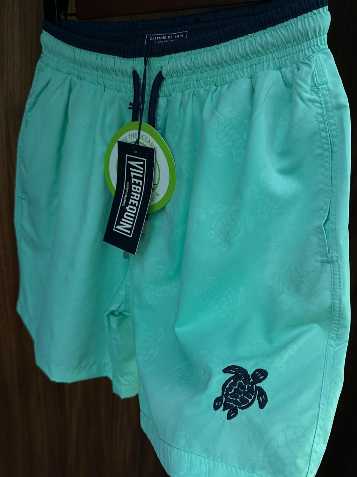 Water Reactive Ronde des Tortues Şort Mayo