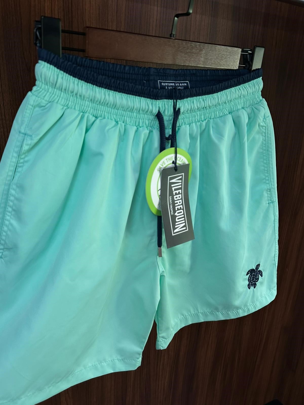 Water Reactive Ronde des Tortues Şort Mayo