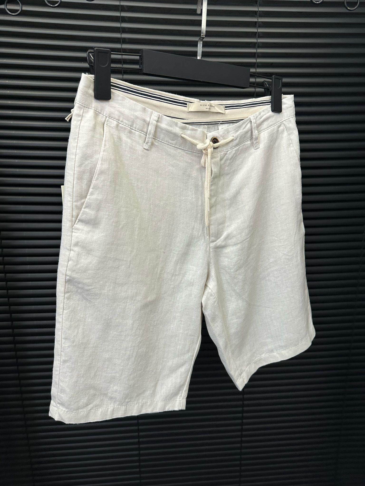 Linen Kumaş %100 Keten Şort