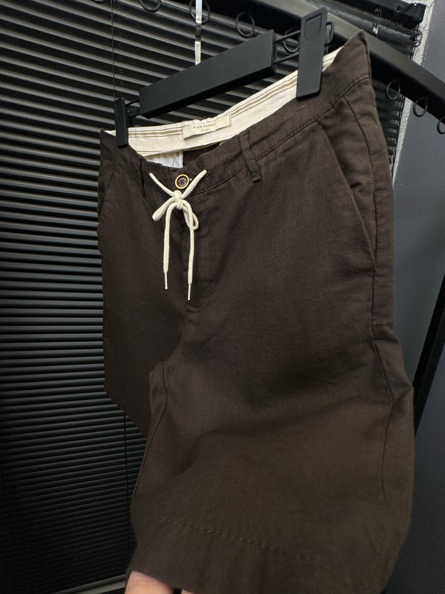 Linen Kumaş %100 Keten Şort