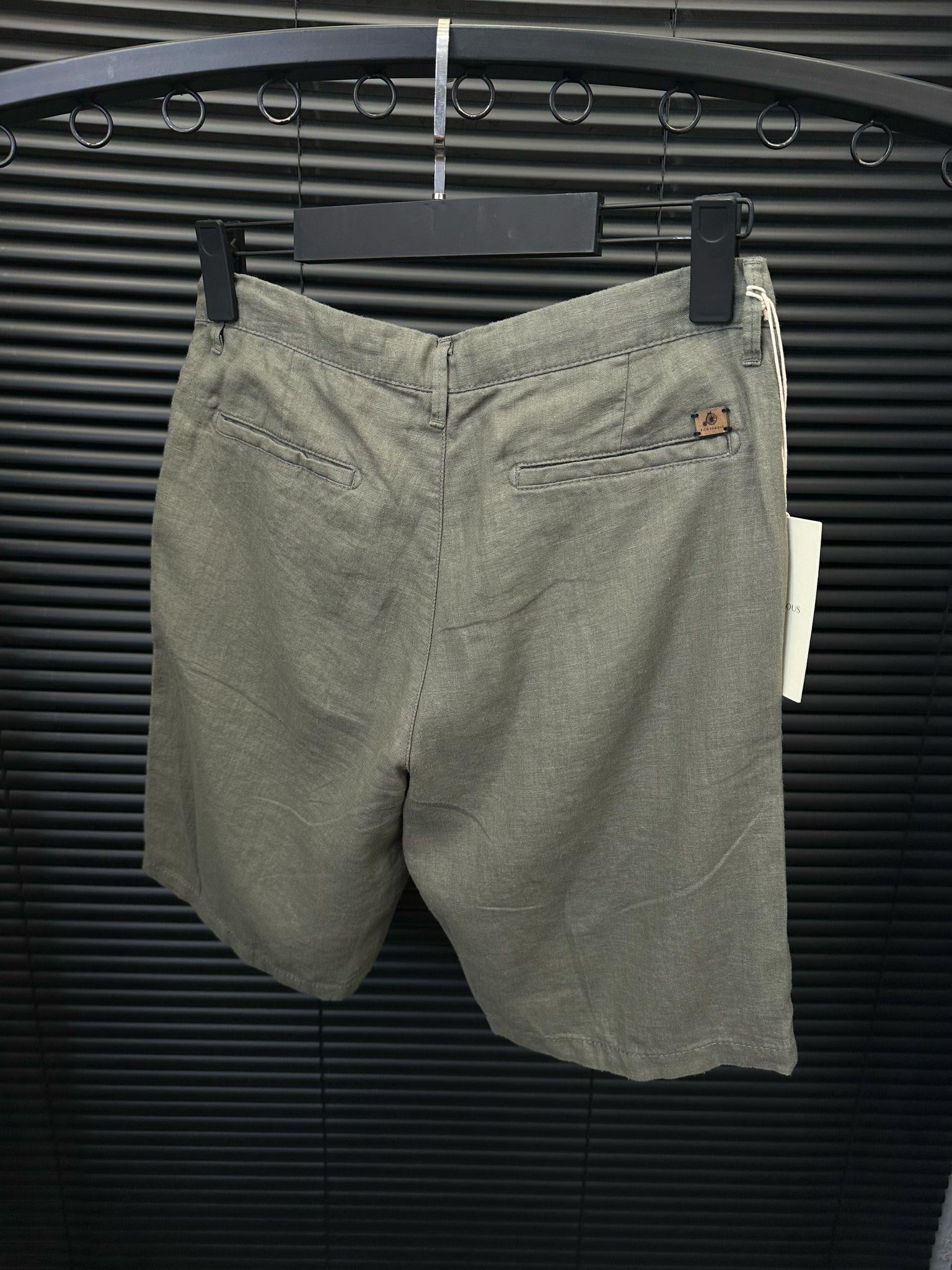 Linen Kumaş %100 Keten Şort