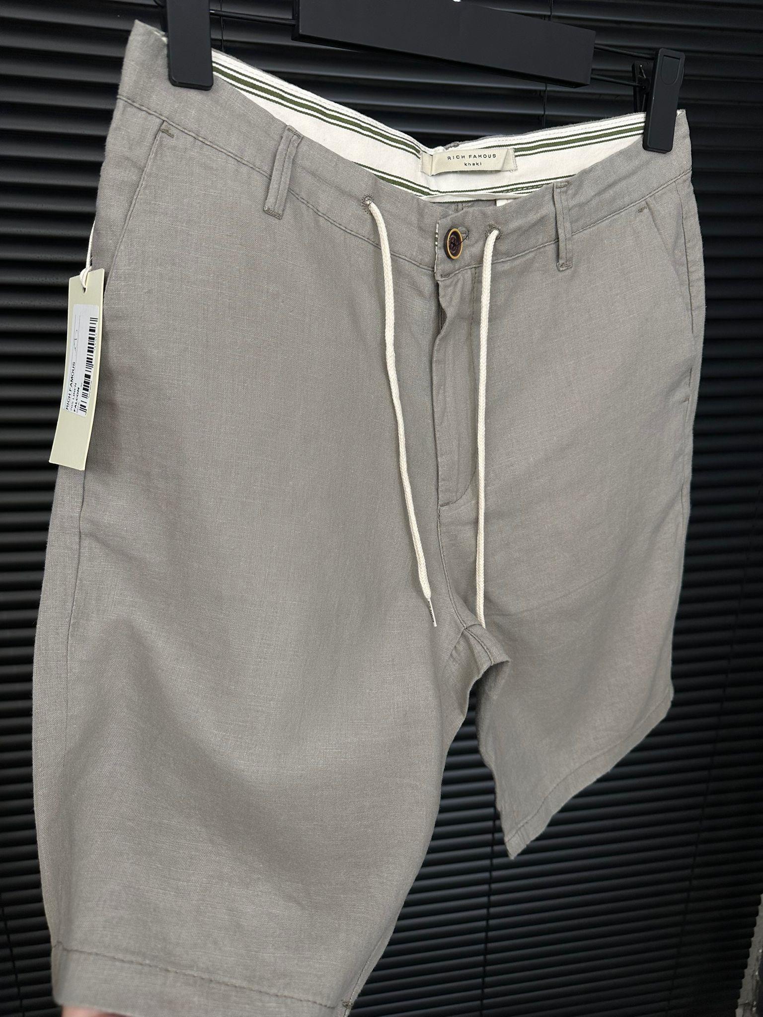 Linen Kumaş %100 Keten Şort