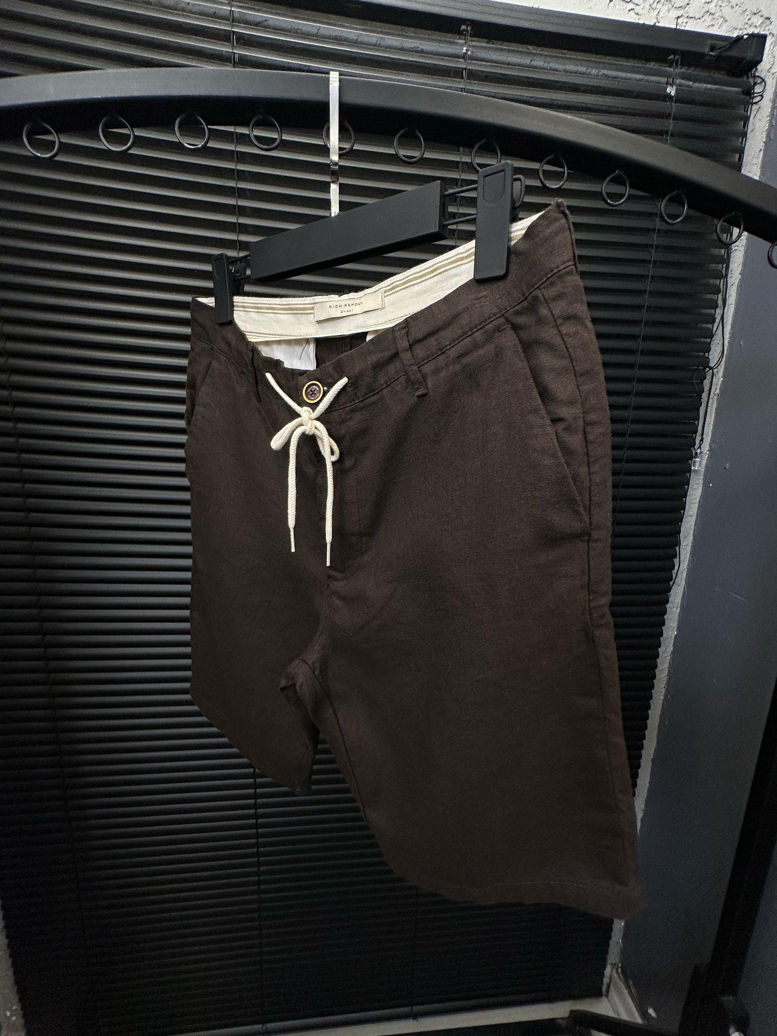 Linen Kumaş %100 Keten Şort