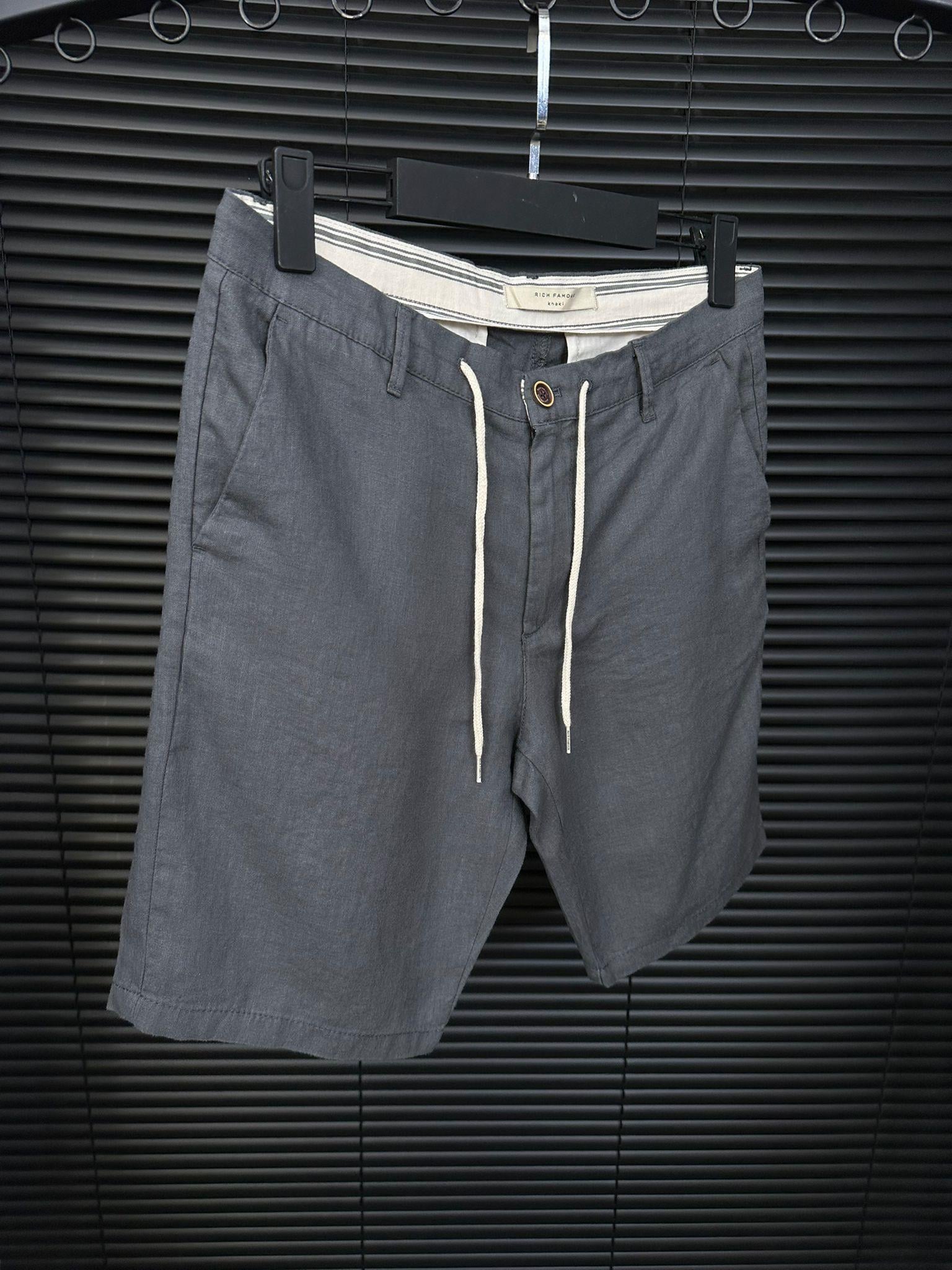 Linen Kumaş %100 Keten Şort