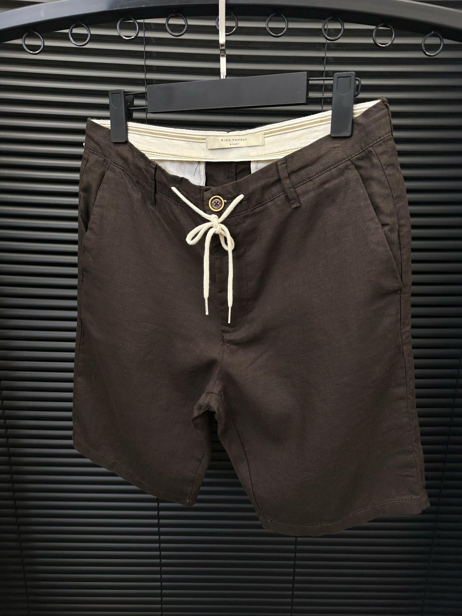 Linen Kumaş %100 Keten Şort