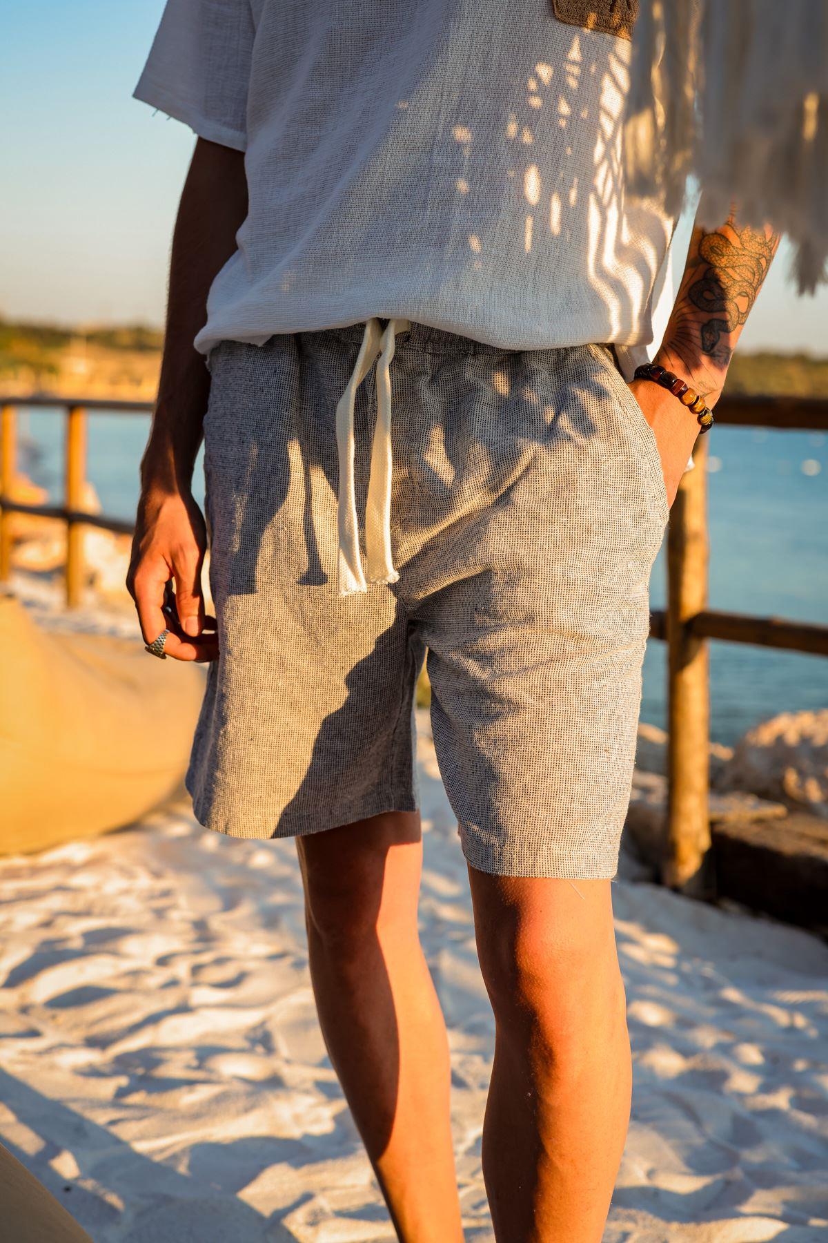 Marbella Keten&Pamuk Şort