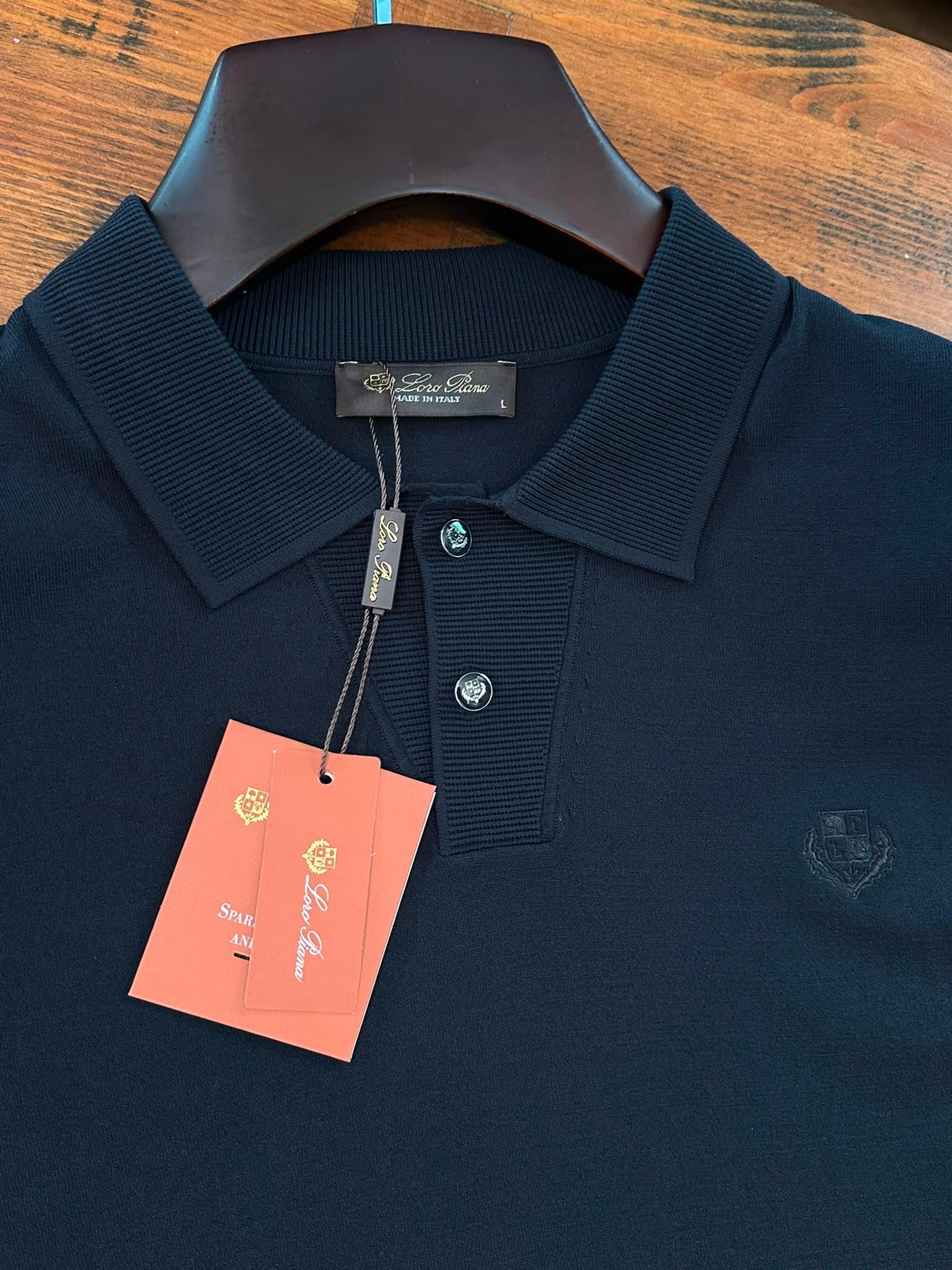 Nakış Logolu Yakalı Triko T-Shirt