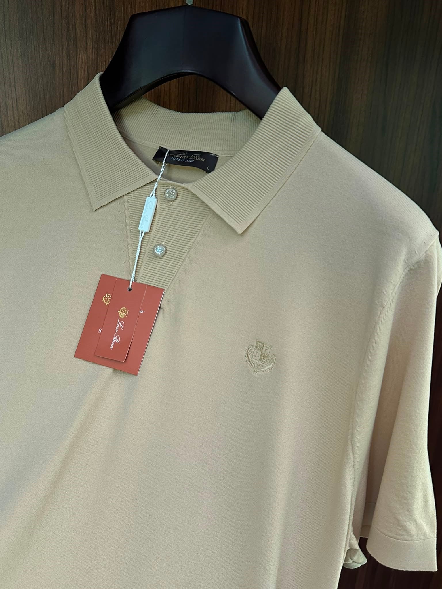Nakış Logolu Yakalı Triko T-Shirt