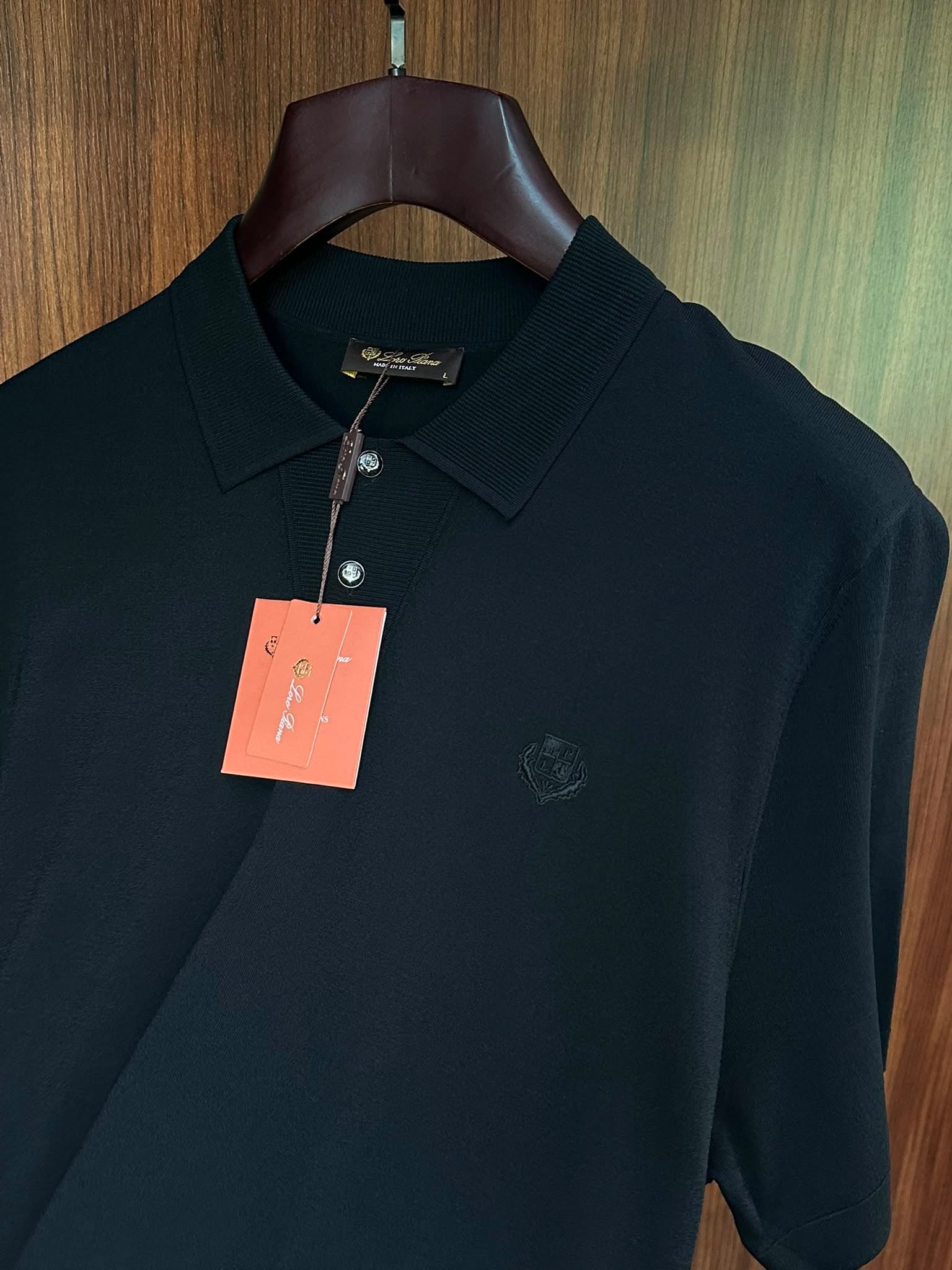 Nakış Logolu Yakalı Triko T-Shirt