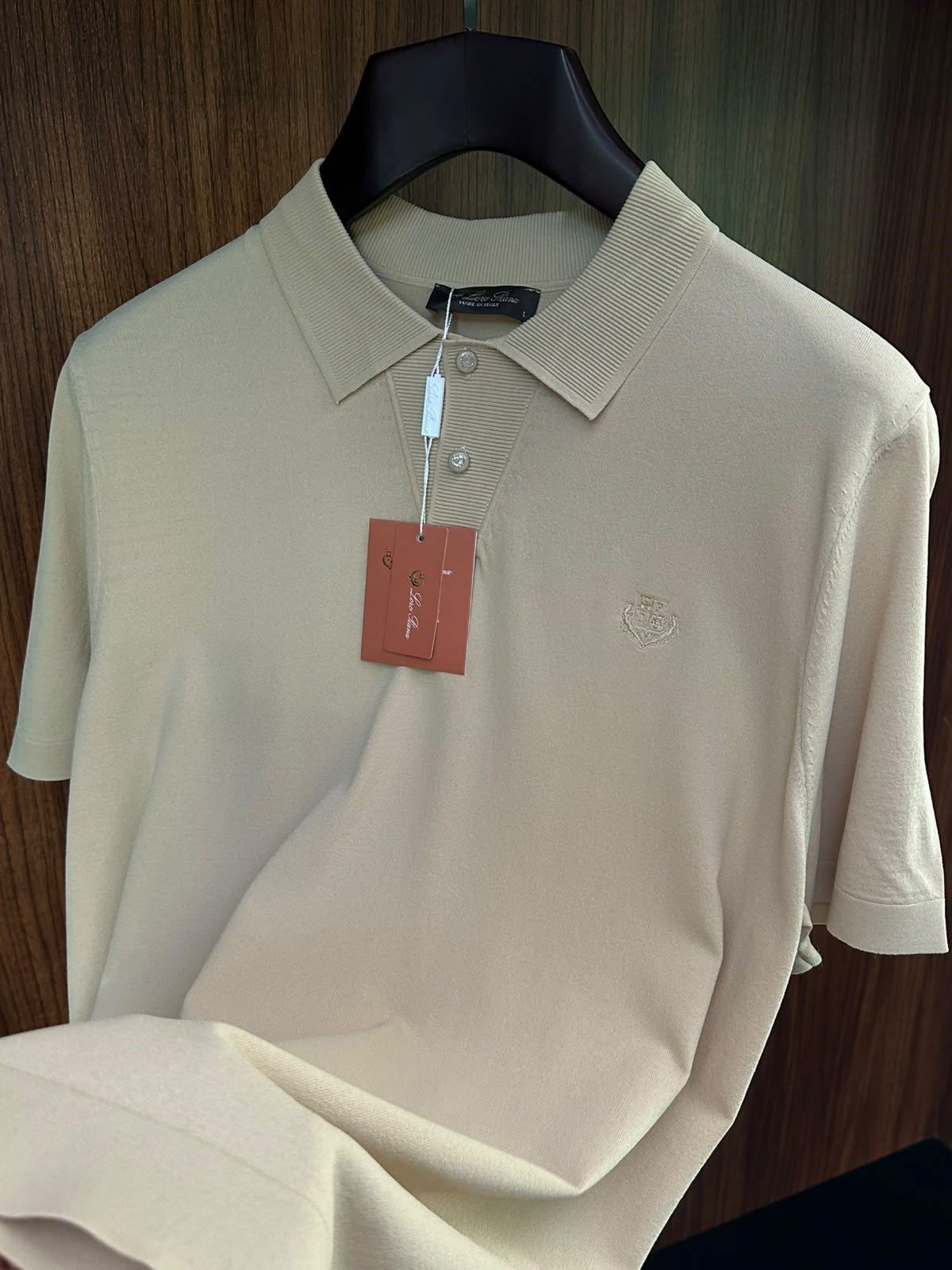 Nakış Logolu Yakalı Triko T-Shirt