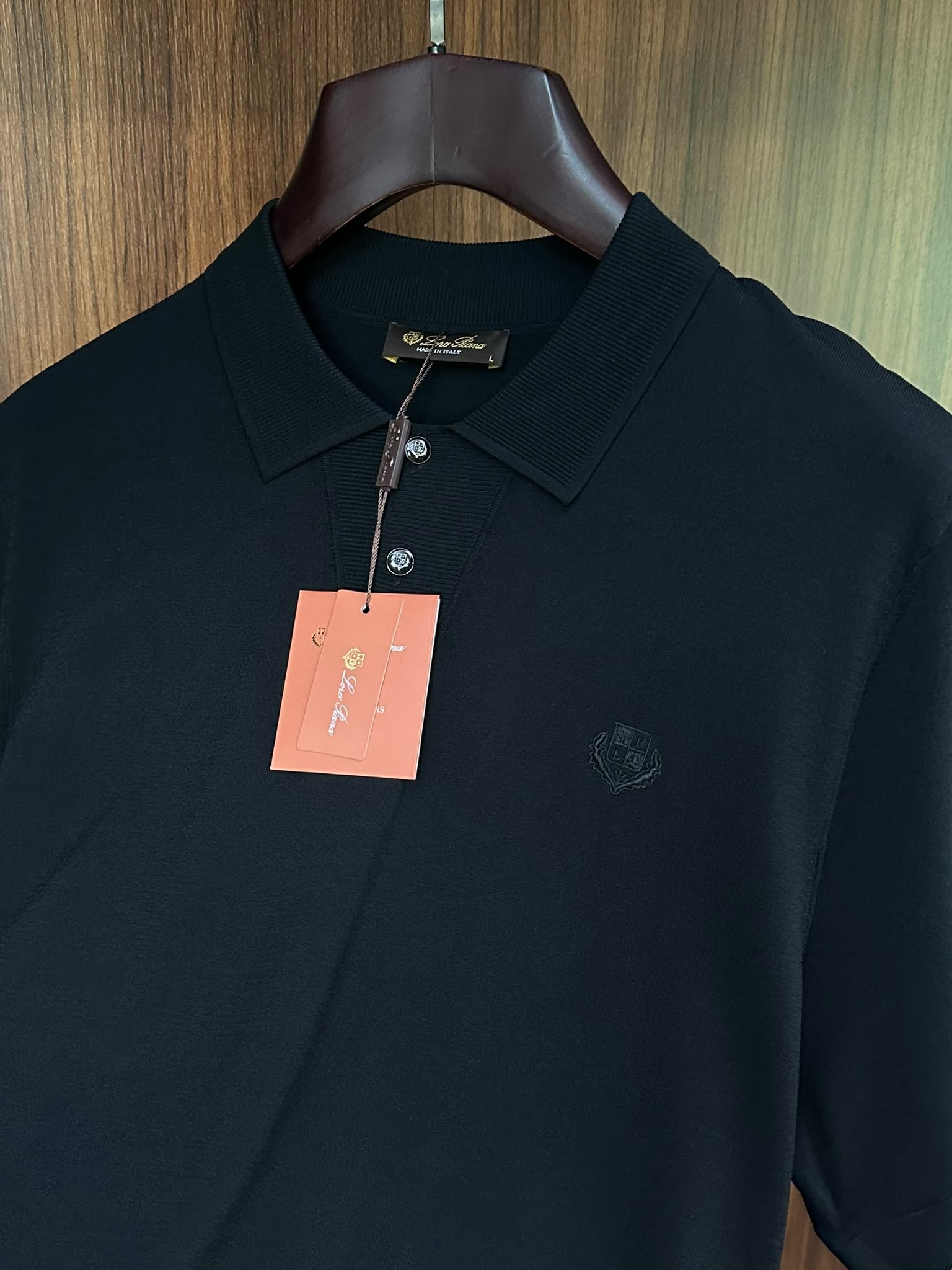Nakış Logolu Yakalı Triko T-Shirt