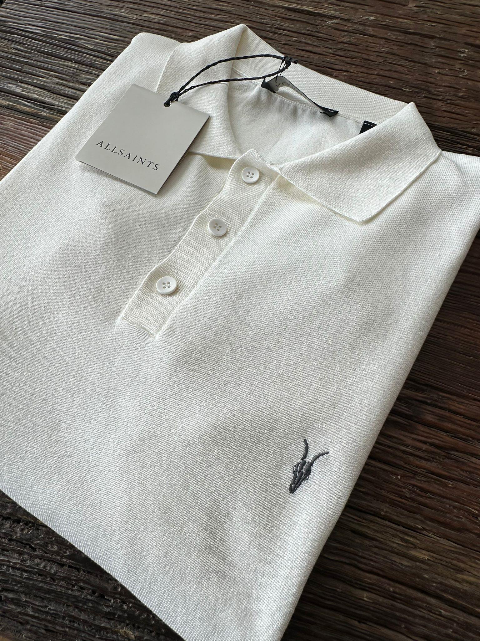 Nakış Logolu Yakalı Triko T-Shirt