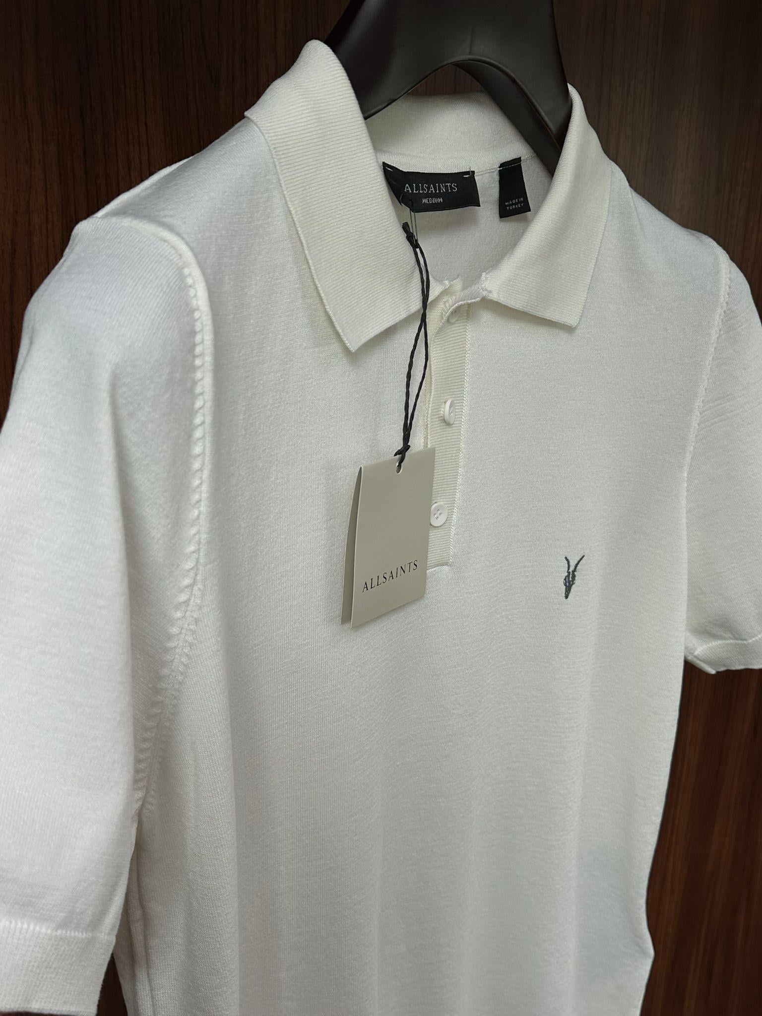 Nakış Logolu Yakalı Triko T-Shirt