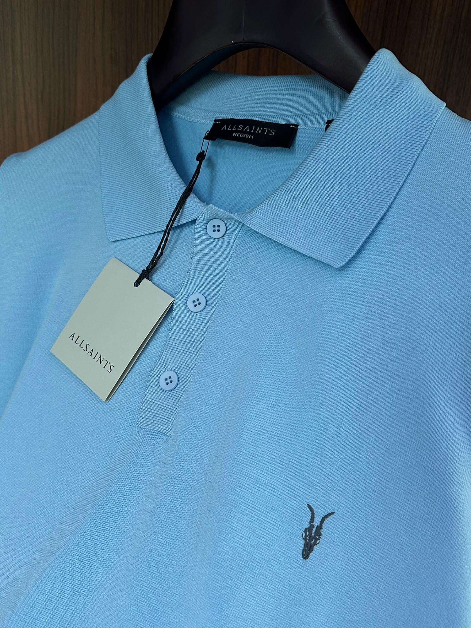 Nakış Logolu Yakalı Triko T-Shirt