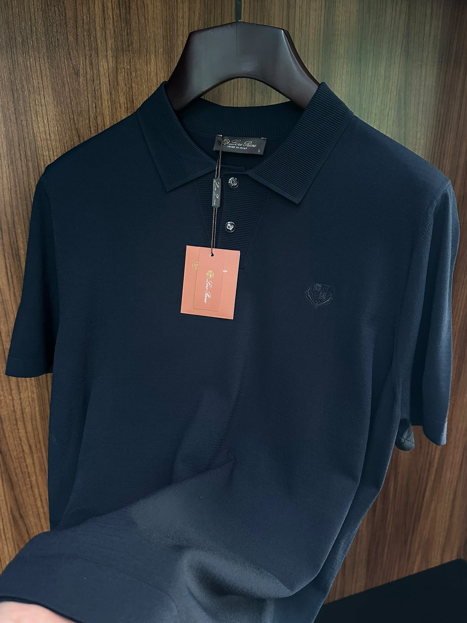 Nakış Logolu Yakalı Triko T-Shirt