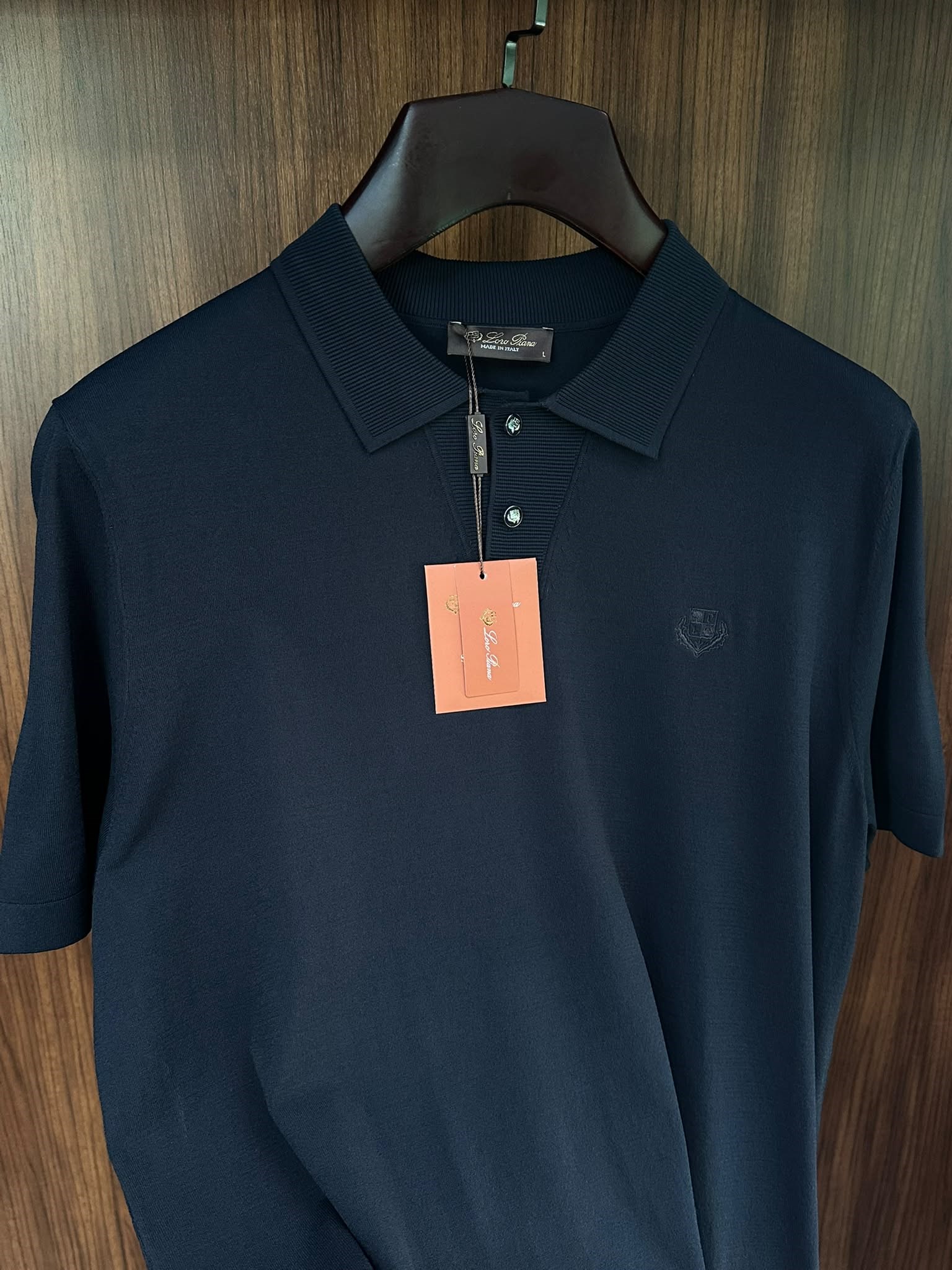 Nakış Logolu Yakalı Triko T-Shirt