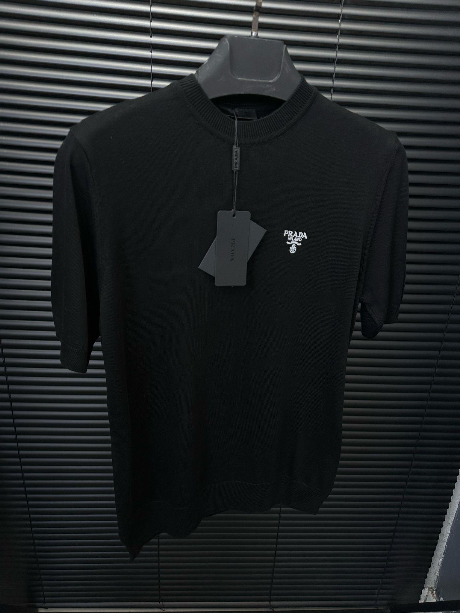 Nakış Logolu Triko T-Shirt