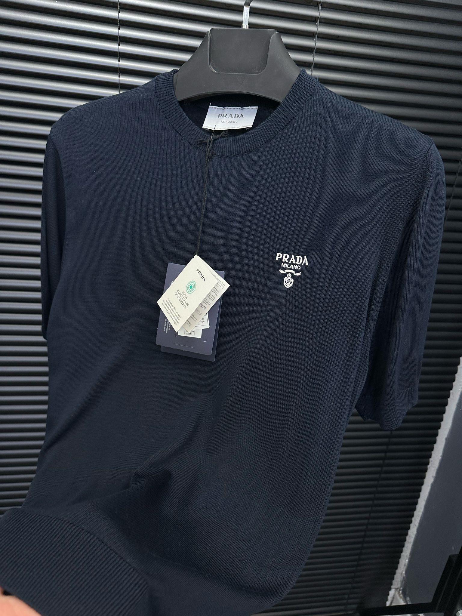 Nakış Logolu Triko T-Shirt