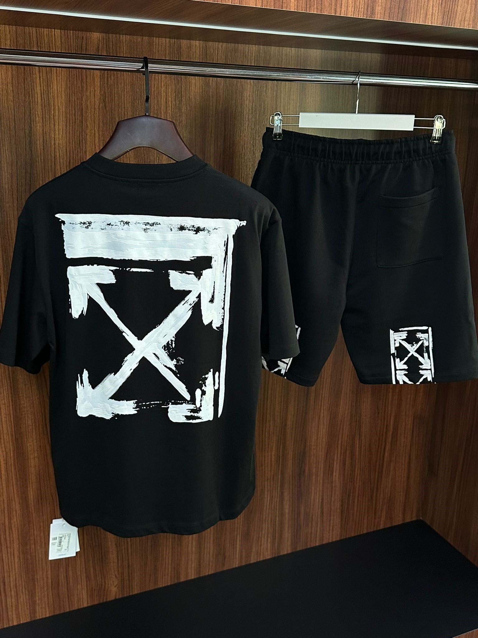 X Logo Print Short & T-Shirt Set