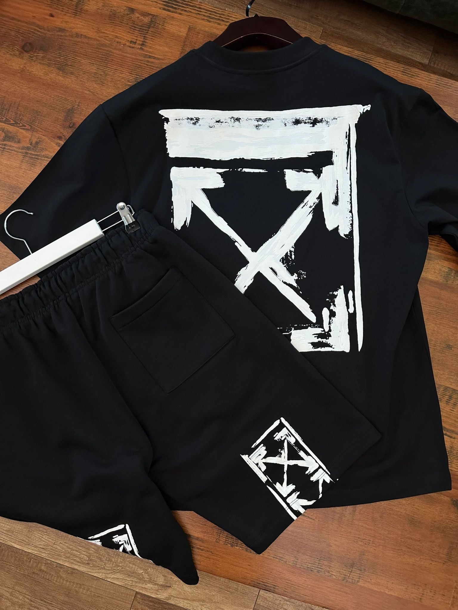 X Logo Print Short & T-Shirt Set