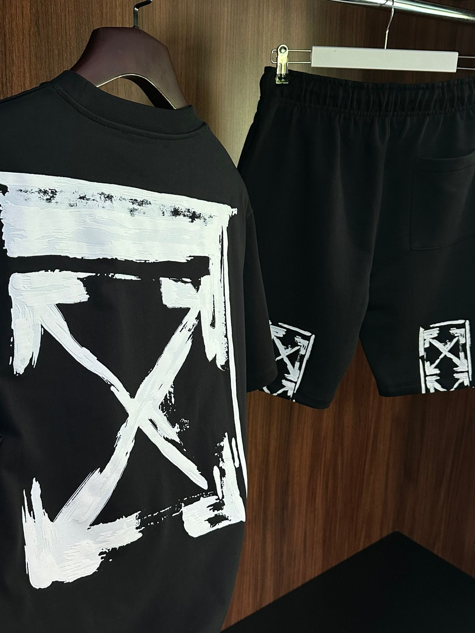 X Logo Print Short & T-Shirt Set