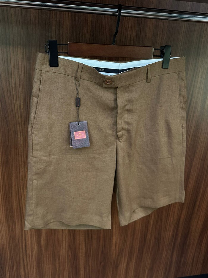 Nakış Logolu Bermuda Şort