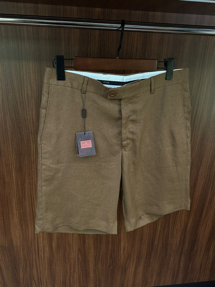 Nakış Logolu Bermuda Şort