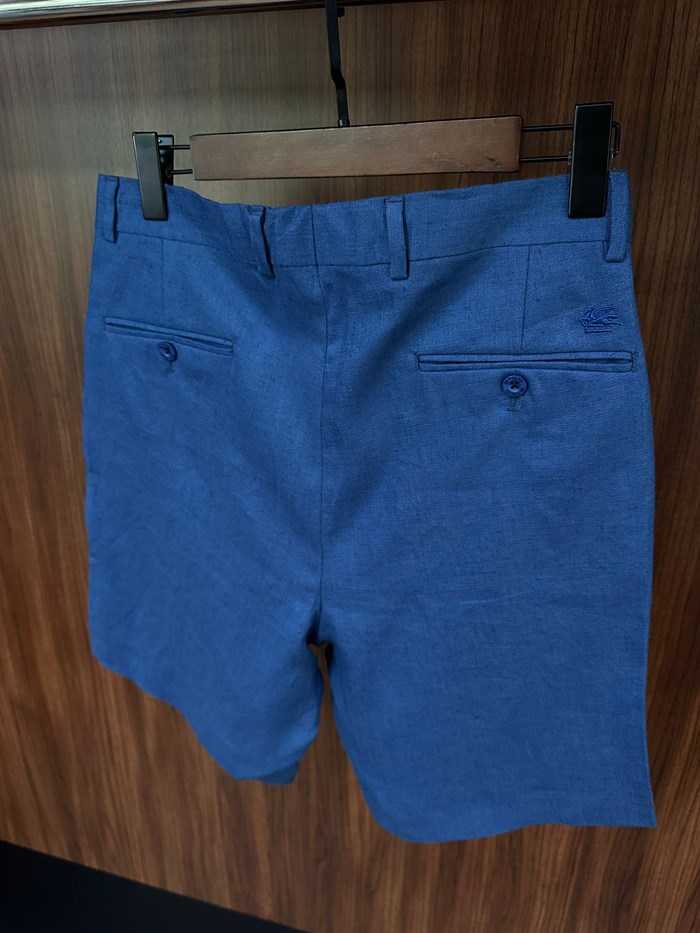 Nakış Logolu Bermuda Şort