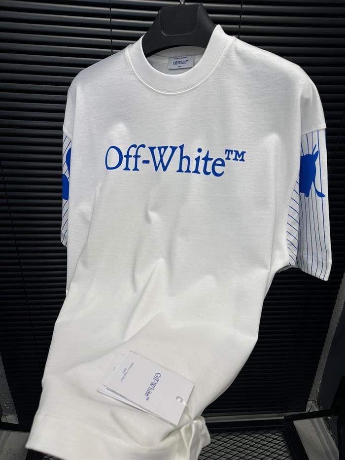 Baseball Jersey Oversize T-Shirt - Beyaz