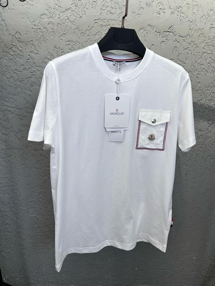 Cep Detaylı Logolu Basic T-Shirt