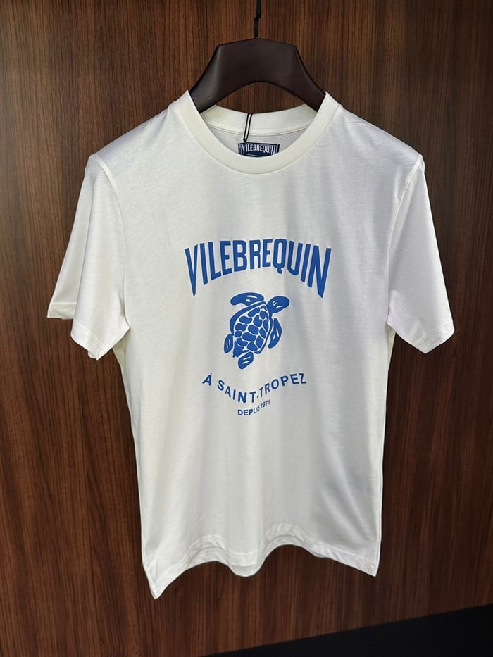 Dijital Kaplumbağa Logo Baskılı T-Shirt