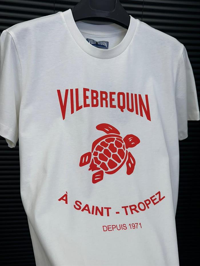 Dijital Kaplumbağa Logo Baskılı T-Shirt